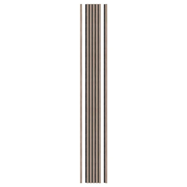 Artika Sonolok Sound-Absorbing Slatted Wall Panel, 94 in. x 8 in.