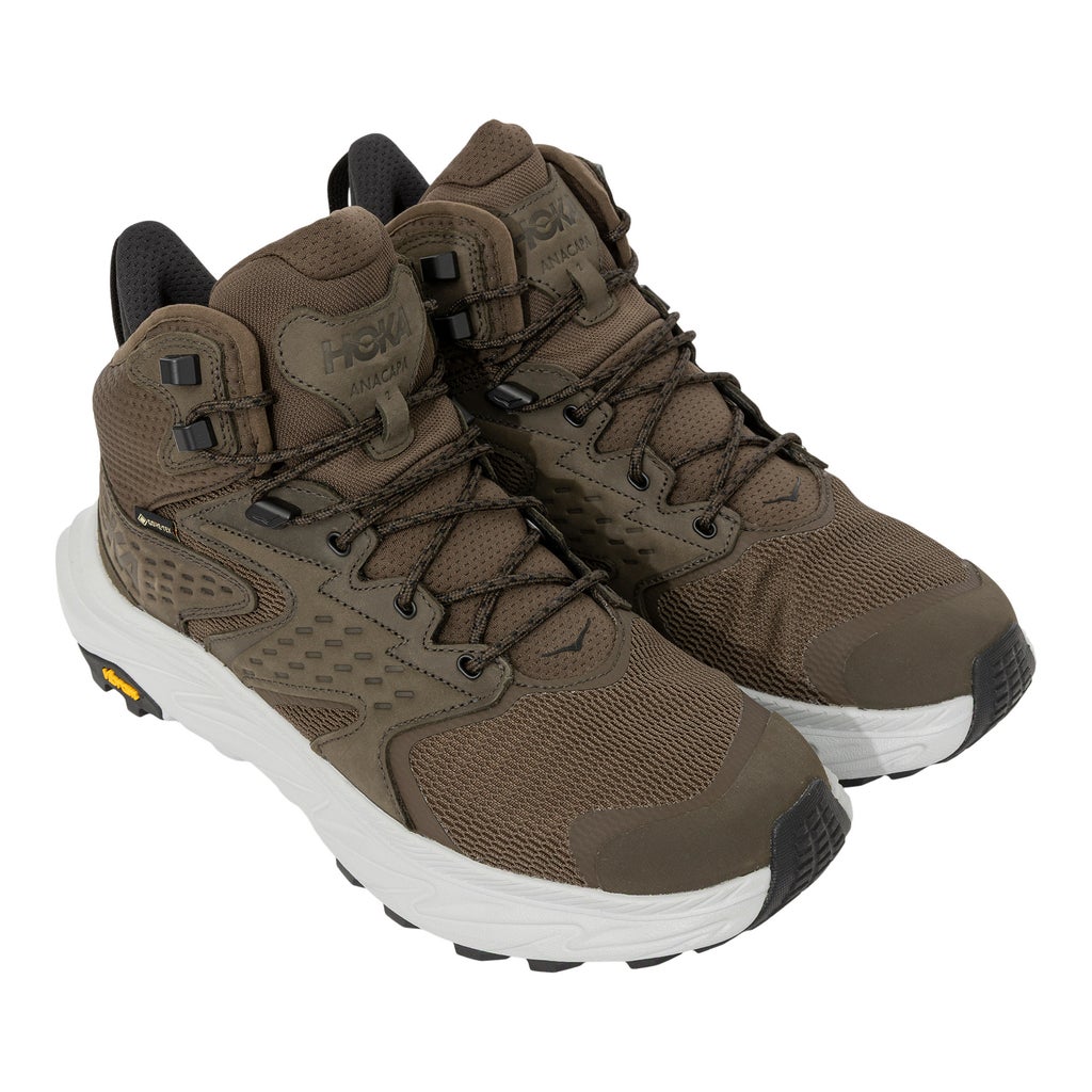 HOKA Men's Anacapa 2 Mid GTX Hiking Shoe - Brown