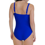 Roots Women’s Criss-Cross V-Neck One Piece Swimsuit