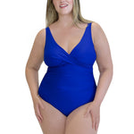 Roots Women’s Criss-Cross V-Neck One Piece Swimsuit