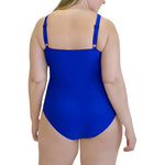 Roots Women’s Criss-Cross V-Neck One Piece Swimsuit