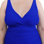 Roots Women’s Criss-Cross V-Neck One Piece Swimsuit
