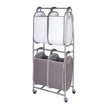 Neatfreak 2-Tier Rolling Quad Laundry Sorter