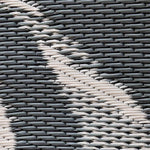 Sonoma Grey Palm Reversible Outdoor Area Rug