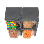 Polder Handle-It Storage Canister Set, 4-piece