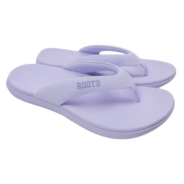 Roots Women’s Flip Flop - Light Purple