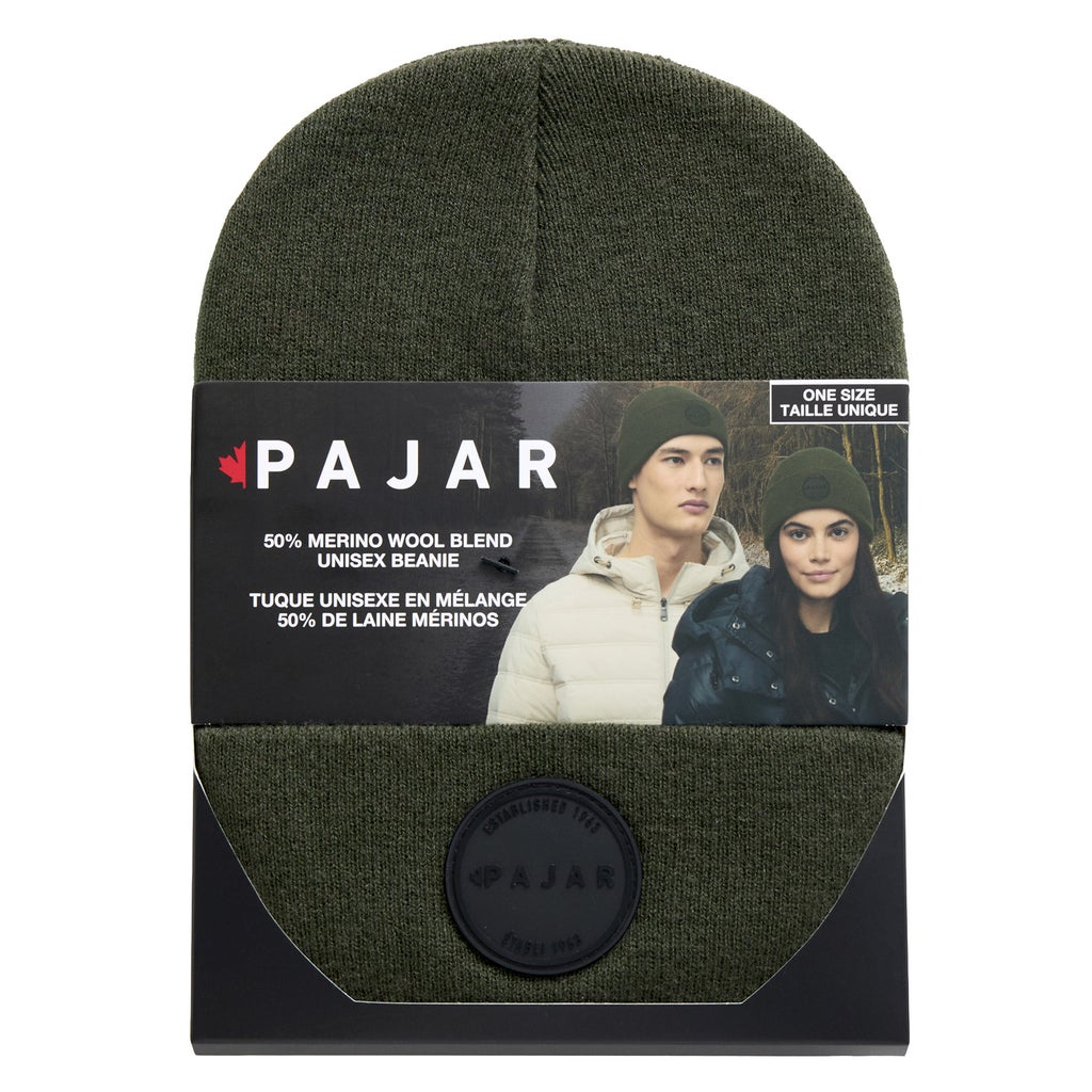 Pajar Unisex Merino Wool Blend Beanie