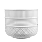 Trudeau Lila Porcelain Serving Bowl Set, 3-pieces