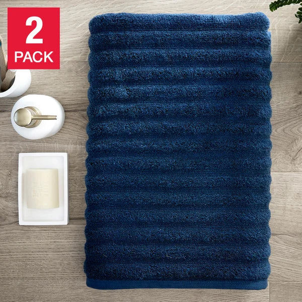 Living By Christy Kensington Bath Sheet, 2 Pack