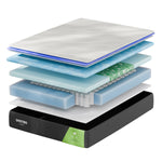 GhostBed Hybrid II 33 cm (13 in.) Gel Memory Foam Mattress