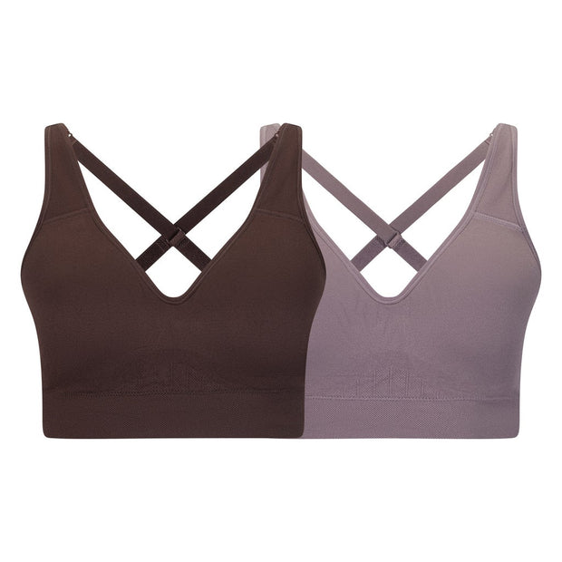 Puma Women's Sports Bra, 2-pack