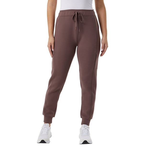 32 Degrees Women's Sueded Tech Jogger - Taupe