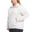 Danskin Women's Oversized Half Zip Funnel Neck