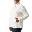 32 Degrees Women's Cable Sherpa Pullover