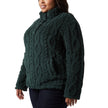 32 Degrees Women's Cable Sherpa Pullover