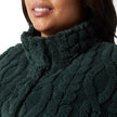 32 Degrees Women's Cable Sherpa Pullover