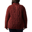 32 Degrees Women's Cable Sherpa Pullover