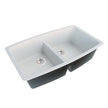 Appollo Vivienne 33 in. Double Bowl Granite Kitchen Sink