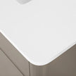 OVE Decors Margie Vanity in Stone Taupe Finish with Quartz Countertop