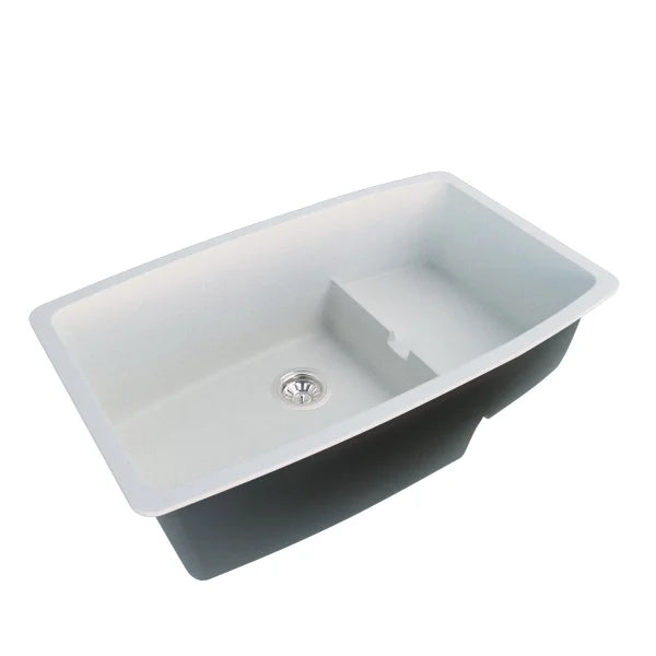 Appollo Monique 32 in. Single Bowl Granite Kitchen Sink