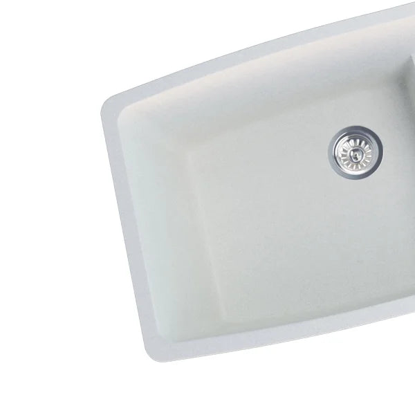 Appollo Monique 32 in. Single Bowl Granite Kitchen Sink