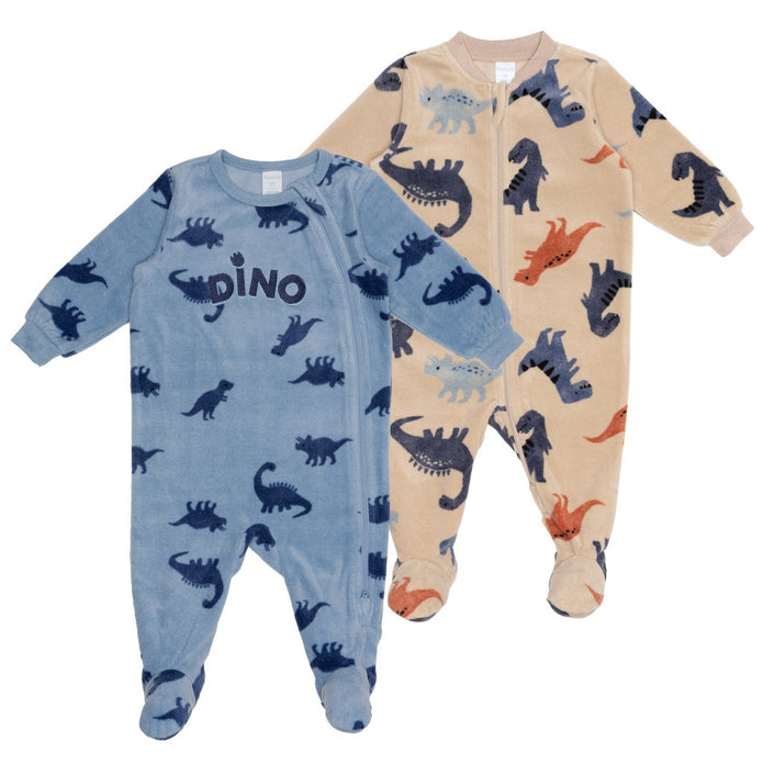 Pekkle Kids Fleece Sleeper, 2-pack