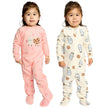 Pekkle Kids Fleece Sleeper, 2-pack - White