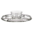 Maison Neuve Vetrina 6-in-1 Italian Glass Cake Stand with Dome