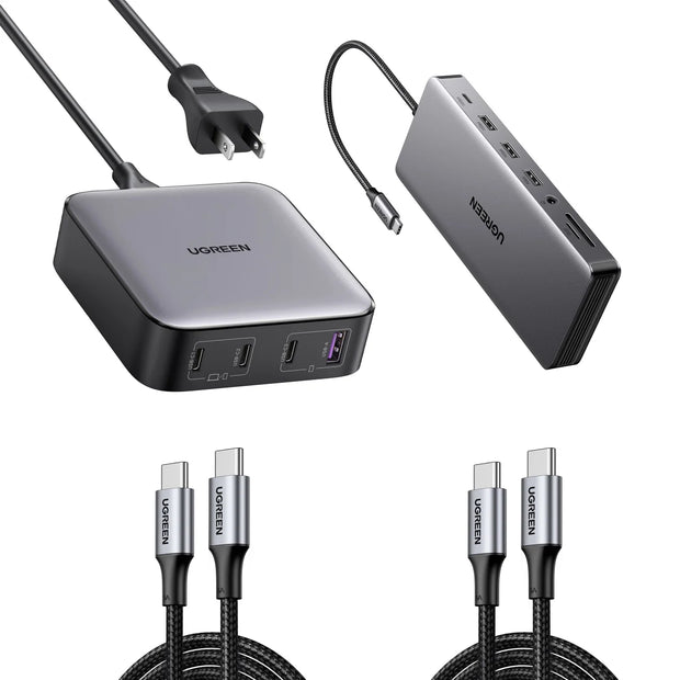 Ugreen Nexode 100 W Desktop Fast Charger with RevodokPro 13-in-1 Docking