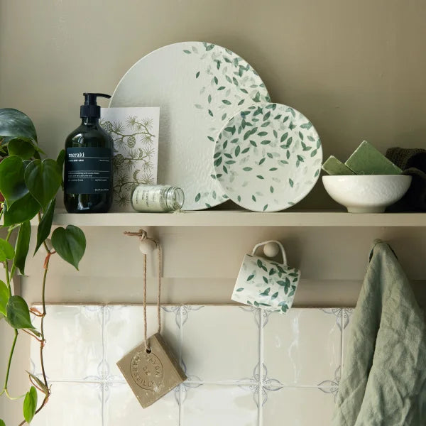 Denby Carved Deco Dinnerware Set, 12-pieces