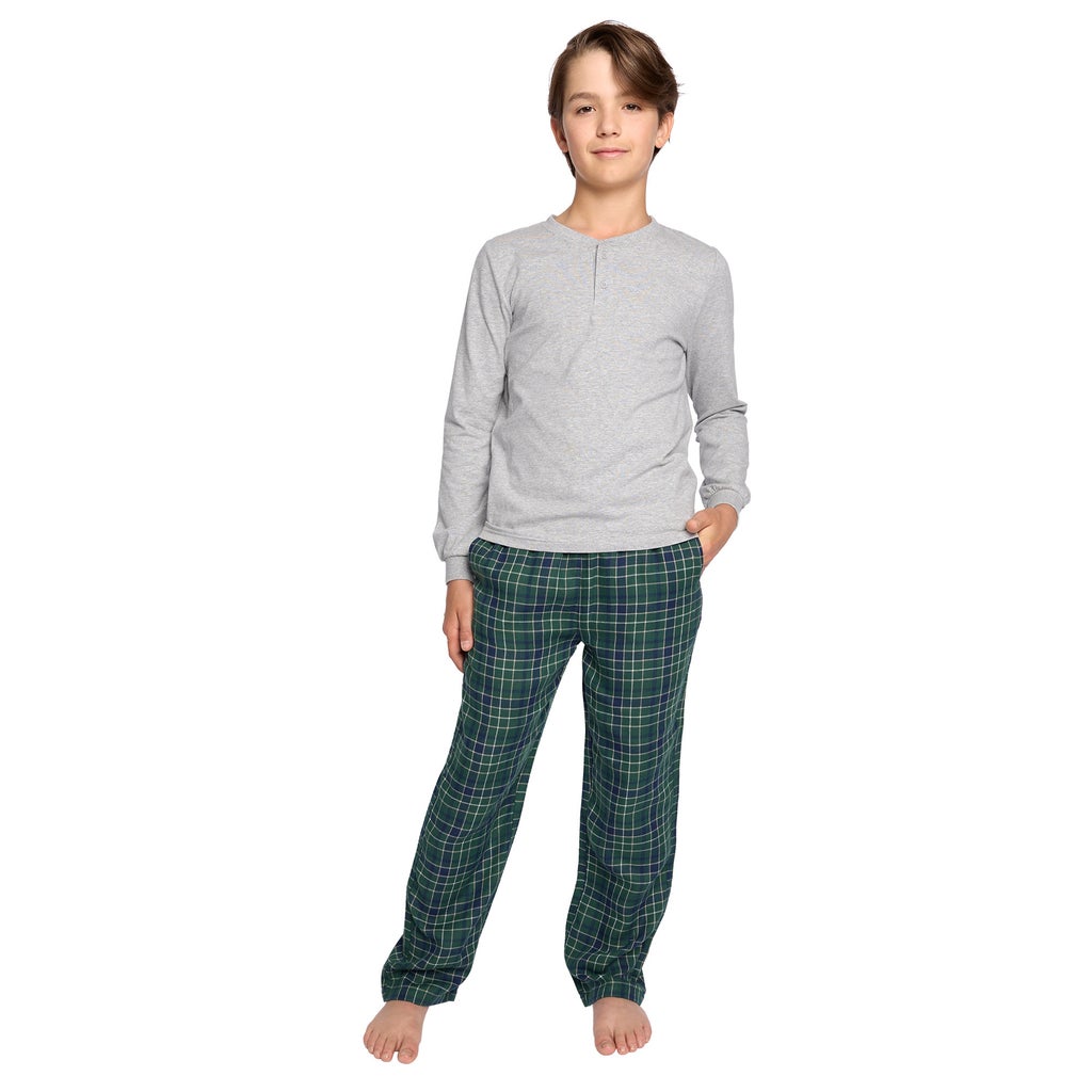 PL by Petit Lem Kids 2-piece Pajama Set - Green