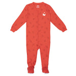 Pekkle Infant Organic Cotton Valentine's Day Sleeper, 3-pack