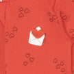 Pekkle Infant Organic Cotton Valentine's Day Sleeper, 3-pack