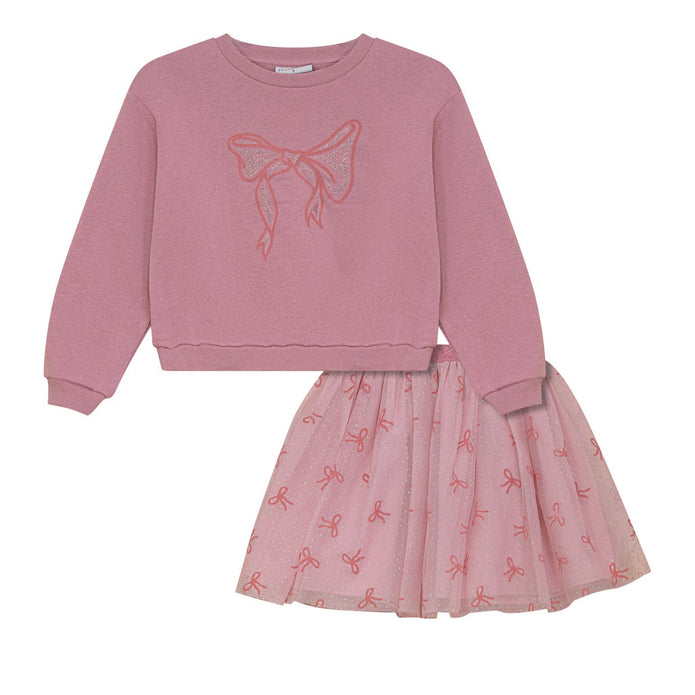Happy Kids Girls Popover and Mesh Skirt