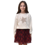 Happy Kids Girls Popover and Mesh Skirt