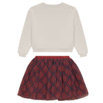 Happy Kids Girls Popover and Mesh Skirt