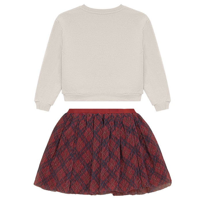 Happy Kids Girls Popover and Mesh Skirt