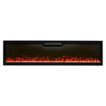 Napoleon 182.9 cm (72 in) Electric Wallmount Fireplace