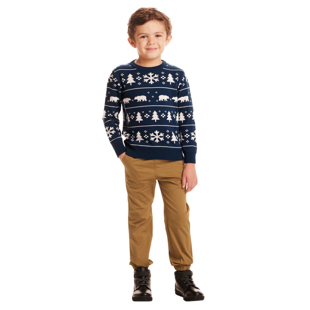 Andy & Evan Kids Holiday Set - Navy