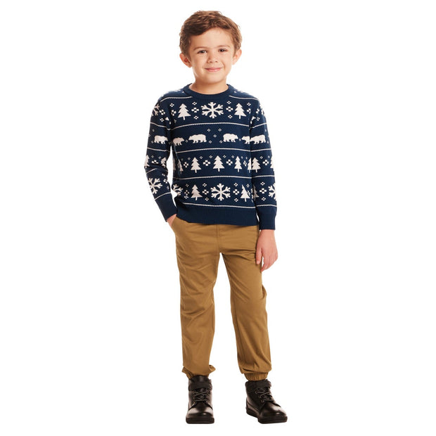 Andy & Evan Kids Holiday Set - Navy