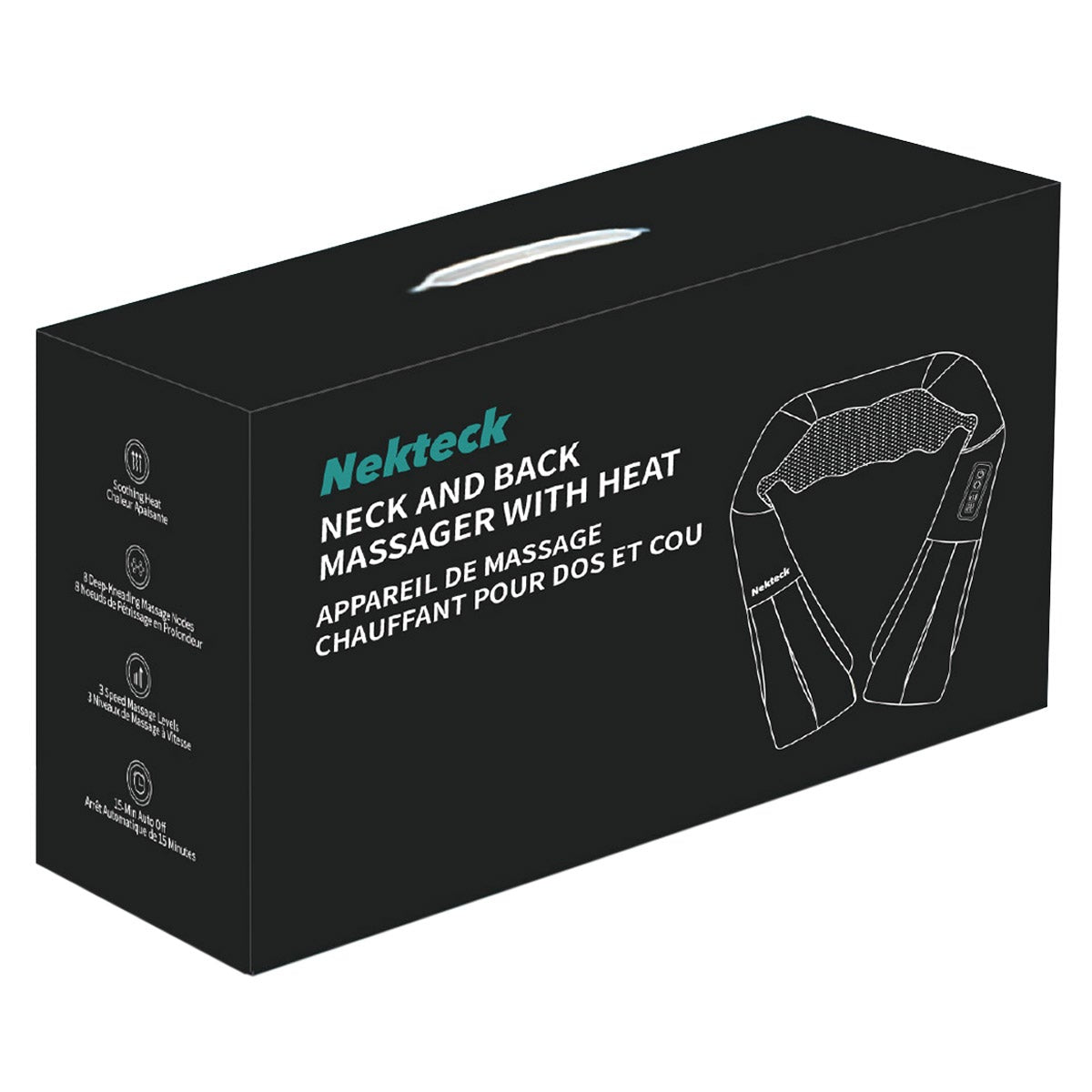 Nekteck Neck and Back Massager with Heat