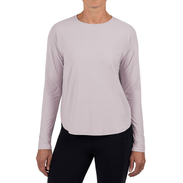Tuff Athletics Women’s Long Sleeve Active Top - Purple