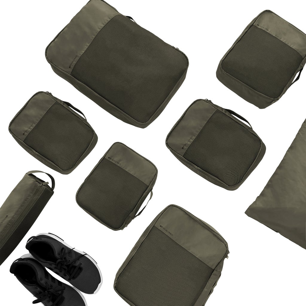 Mytagalongs Set of 8 Packing Cubes