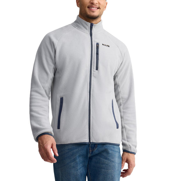 Auclair Men’s Full Zip Jacket - Grey