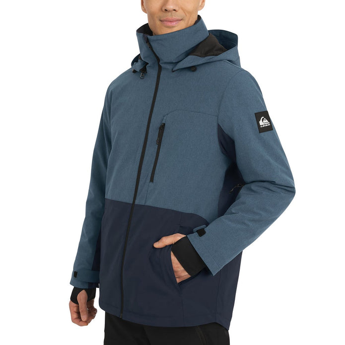 Quiksilver Men's Winter Jacket - Blue
