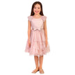 Jona Michelle Girl's Holiday Dress - Pink
