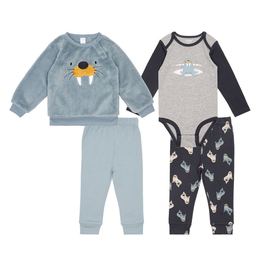 Pekkle Infant 4-piece Sherpa Set