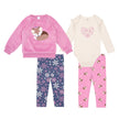 Pekkle Infant 4-piece Sherpa Set - Pink
