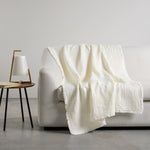 House & Home by Lynda Reeves European Collection - Cotton Waffle Throw