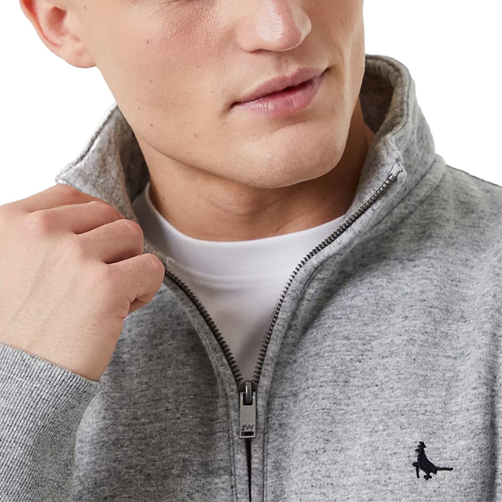 Jack Wills. Barchester Half Zip Sweatshirt
